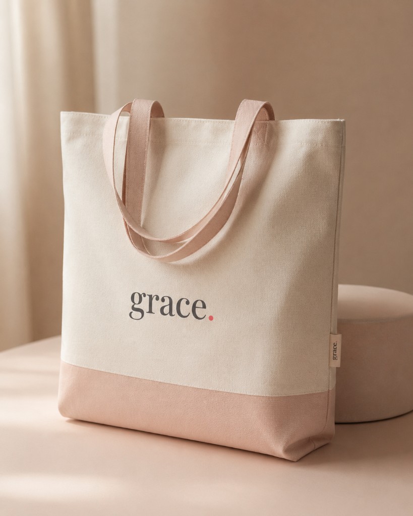 grace Tote bag & lanyard